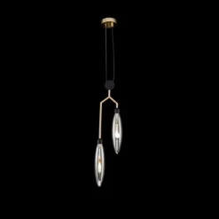 Suspension Luminaire Design 'Ventura 2' 7 Suspension Luminaire Design 'Ventura 2' -Magasin De Rénovation Domiciliaire mod012pl 02g 02g pendelleuchten gold lampe deko leuchte modern 03