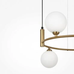 Suspension Luminaire Design 'Ring 11' 8 Suspension Luminaire Design 'Ring 11' -Magasin De Rénovation Domiciliaire mod013pl 04bs1 04bs1 pendelleuchten gold weiss lampe deko leuchte modern 03