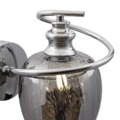 Applique Murale Design 'Blues' -Magasin De Rénovation Domiciliaire mod033 wl 01 n wl 01 n wandleuchten silber lampe deko leuchte modern 03