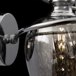 Applique Murale Design 'Blues' -Magasin De Rénovation Domiciliaire mod033 wl 01 n wl 01 n wandleuchten silber lampe deko leuchte modern 04