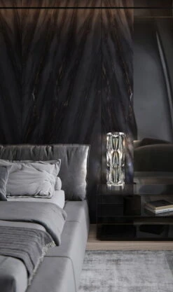 Lampe De Table Design 'Puntes 1' -Magasin De Rénovation Domiciliaire mod043tl 02ch 02ch tischlampen silber lampe deko leuchte modern 02