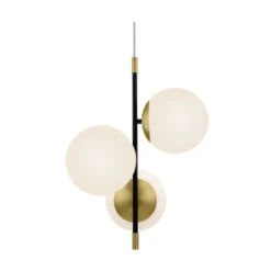 Suspension Luminaire Design 'Nostalgia 3' -Magasin De Rénovation Domiciliaire mod048pl 03g 03g pendelleuchten gold lampe deko leuchte modern 03
