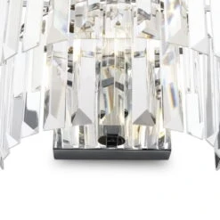 Applique Murale Design 'Revero 2' -Magasin De Rénovation Domiciliaire mod085wl 01ch 01ch wandleuchten silber lampe deko leuchte modern 03