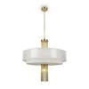 Suspension Luminaire Design 'Impressive' -Magasin De Rénovation Domiciliaire mod151pl 05g 05g pendelleuchten gold weiss lampe deko leuchte modern 01