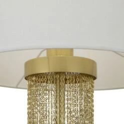 Lampe De Table Design 'Impressive' -Magasin De Rénovation Domiciliaire mod151tl 01g 01g tischlampen gold weiss lampe deko leuchte modern 03