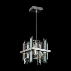 Suspension Luminaire Design 'Cerezo 4' -Magasin De Rénovation Domiciliaire mod201pl 01n 01n pendelleuchten silber lampe deko leuchte modern 03