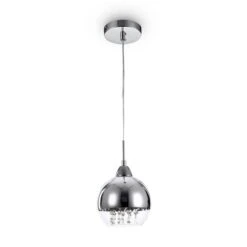 Suspension Luminaire Design 'Iceberg 2' -Magasin De Rénovation Domiciliaire p012 pl 01 n pl 01 n pendelleuchten silber lampe deko leuchte modern 04