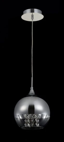 Suspension Luminaire Design 'Fermi 4' -Magasin De Rénovation Domiciliaire p140 pl 110 1 n pl 110 1 n pendelleuchten silber lampe deko leuchte modern 03