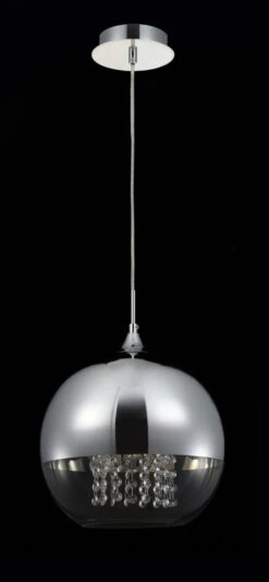 Suspension Luminaire Design 'Fermi 5' -Magasin De Rénovation Domiciliaire p140 pl 170 1 n pl 170 1 n pendelleuchten silber lampe deko leuchte modern 04