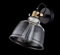 Applique Murale Design 'Irving 3' -Magasin De Rénovation Domiciliaire t163 01 w 01 w wandleuchten schwarz lampe deko leuchte modern 03