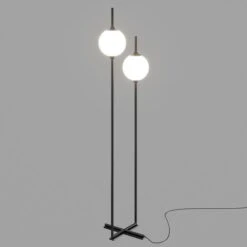 Lampadaire Design 'The Sixth Sense' -Magasin De Rénovation Domiciliaire z020fl l12bk l12bk stehleuchten schwarz weiss stehlampe lampe deko leuchte modern 04
