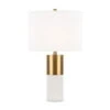 Lampe De Table Design 'Bianco 1' -Magasin De Rénovation Domiciliaire z030tl 01bs 01bs tischlampen gold weiss lampe deko leuchte modern 01