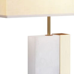 Lampe De Table Design 'Bianco 2' -Magasin De Rénovation Domiciliaire z031tl 01bs 01bs tischlampen gold weiss lampe deko leuchte modern 05